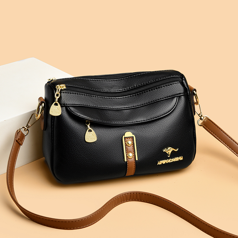 2025新款婆婆包女软皮妈妈单肩包