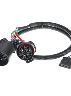 厂家直销美式5针拖车线束配原车拖车7针接头拖车连接器总长41inch