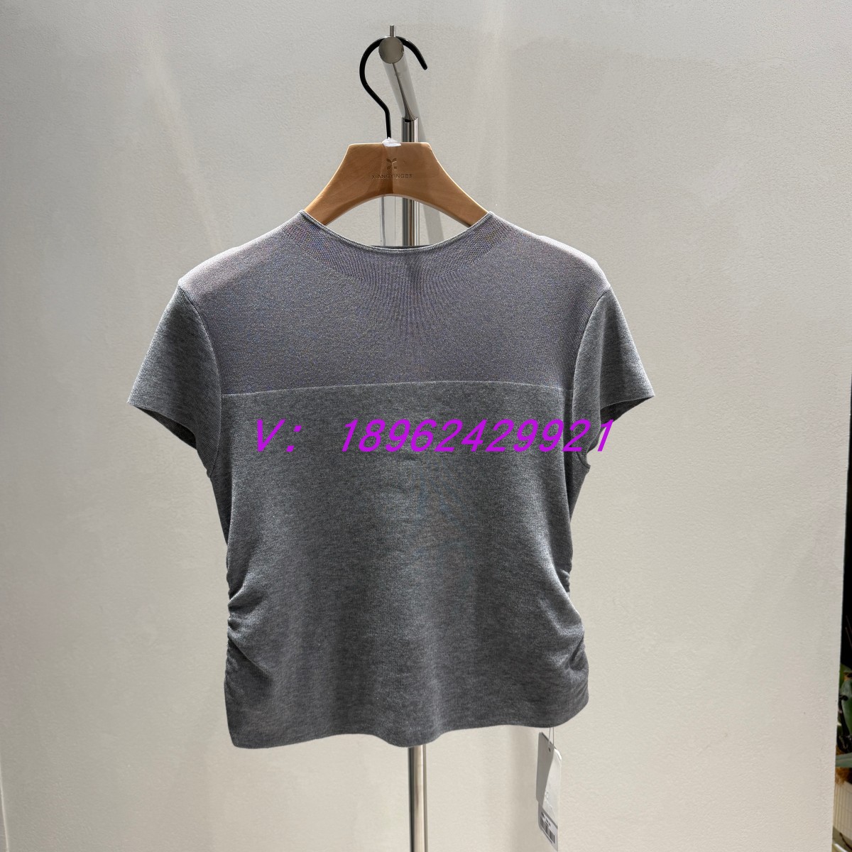 【影家正品】香系列专柜正品夏款圆领时尚针织衫Z50332553001-599