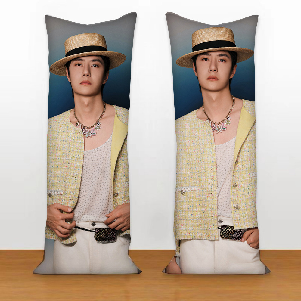 UNIQ王一博人形等身抱枕头男友睡觉玩偶公仔礼物古装周边照片定制