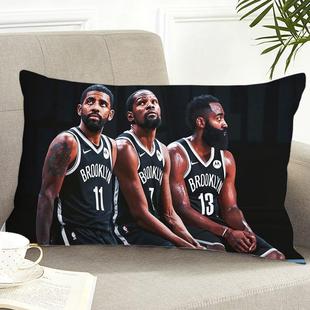 新款NBA太阳队杜兰特KD布克抱枕海报周边靠枕被生日礼物图片定制