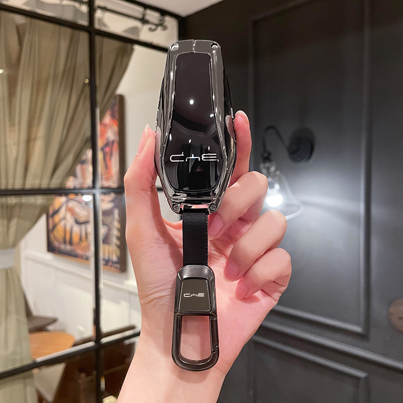 2025款比亚迪元up钥匙套21-25款元plus元pro新款智驾版汽车男包扣