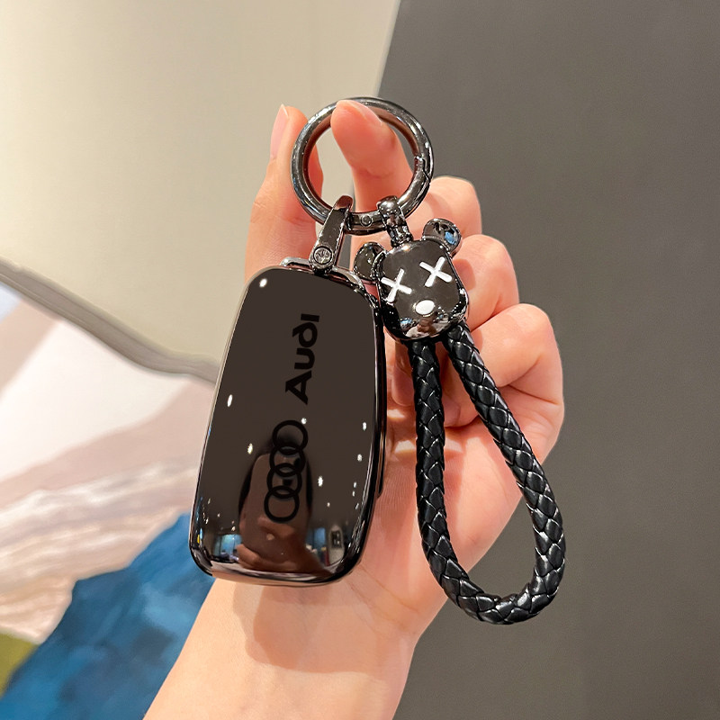 奥迪钥匙套Q2L折叠3插入式