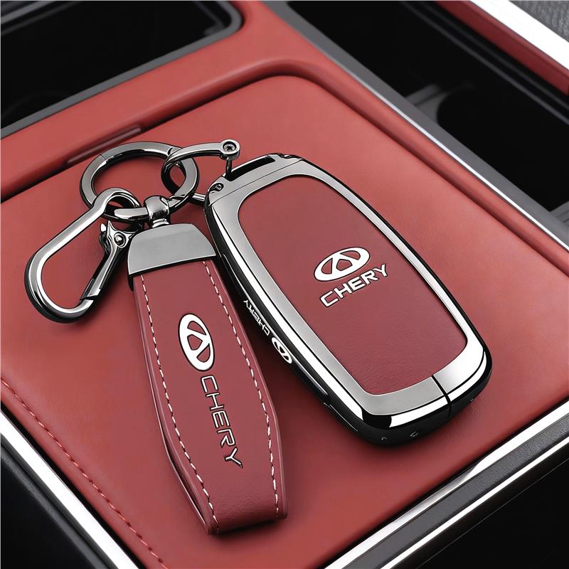 2025款奇瑞瑞虎8pro钥匙套22/24/25款瑞虎8pro车男士女皮金属扣包