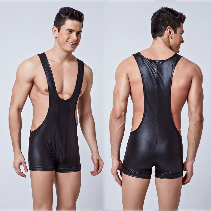 Men's jumpsuit tight underwear男士连体服紧身内衣