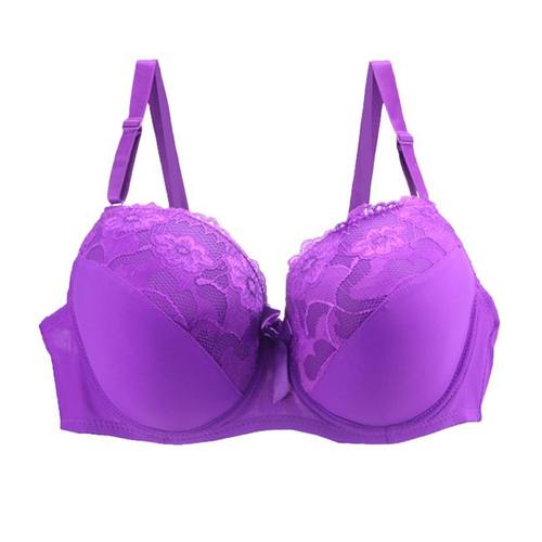 薄款大码胸罩Plus Size Bra Ultra thin Underwear brassiere D E