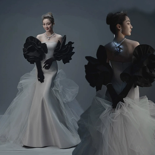 The Showa Times Retro Wedding Dress Vintage Antique Subk День лента