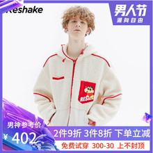外套 蜡笔小新联名情侣装 reshake马克华菲潮牌夹克男装 2019秋新款