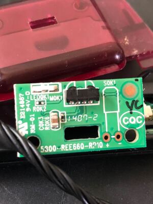 测试好创维40E360E遥控接收板开关线路板5800-REE660-RP10按键板