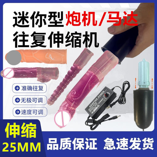 小型25MM往复式直线伸缩电机推拉杆运动机构自动往返电动筋膜枪