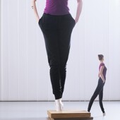 男现代舞裤 舞之恋萝卜裤 收口裤 纯棉专业女形体舞蹈长裤 小脚裤 韩版