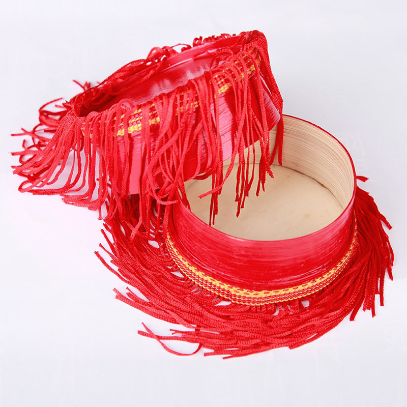 云南烟盒彝族舞蹈红色烟盒舞演出道具广场舞表演中国风学生基训品