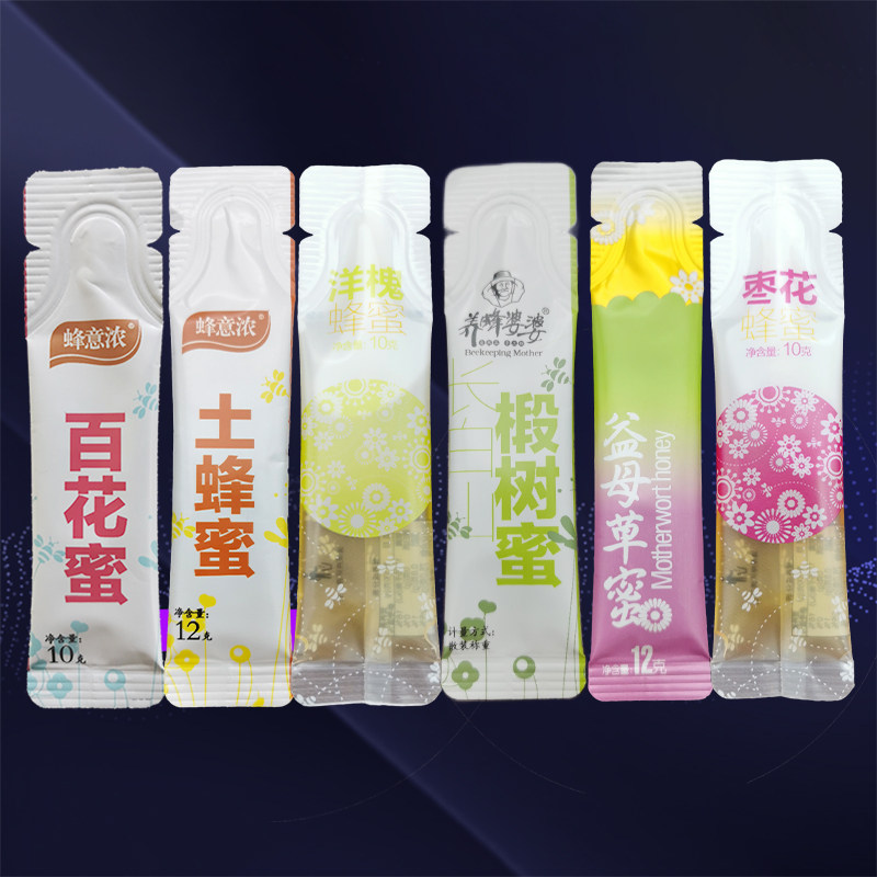 蜂意浓蜂蜜条土蜂蜜洋愧蜜百花蜜枣花蜜椴树蜜 独立包装12克*50条