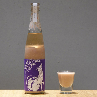 葡萄酸甜与纯米浊酒低温缓慢熟成Happy太郎藤稔葡萄浊酒清酒480ML