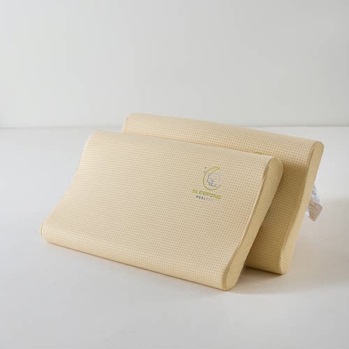 新款小硅蜜月亮熊硅胶护颈枕头枕芯硅橡胶+聚氨酯柔软舒服亲肤好