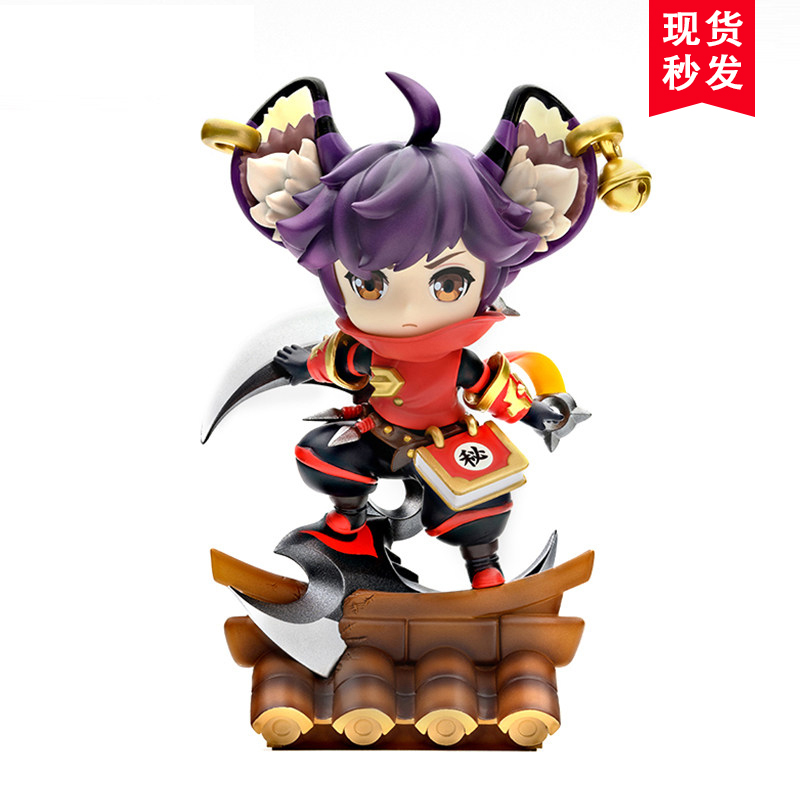 王者荣耀李元芳王都密探Q版手办