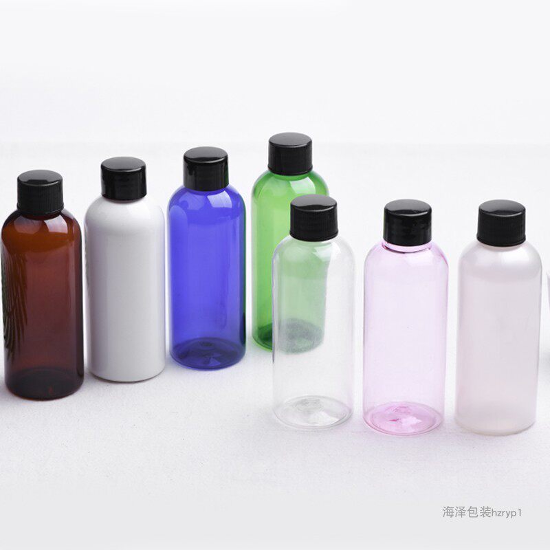 矮胖圆肩塑料卸妆水乳液瓶