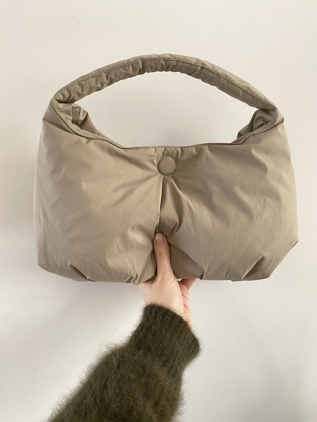 2022秋冬新款 韩系超可爱又气质的软软云朵夹棉腋下包手腕小包包