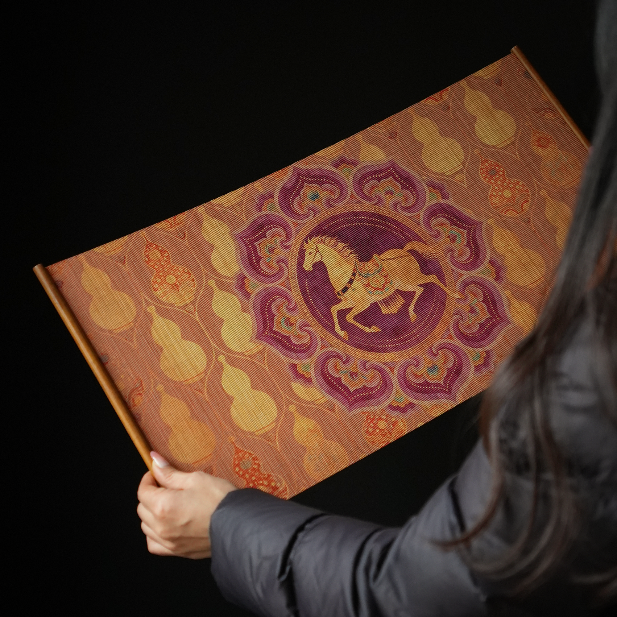 【葫芦】竹丝茶旗中式客厅卷轴挂画茶室餐厅桌旗装饰茶席,居家布艺,茶席,淘宝优惠券,粉丝福利购,淘宝优惠卷