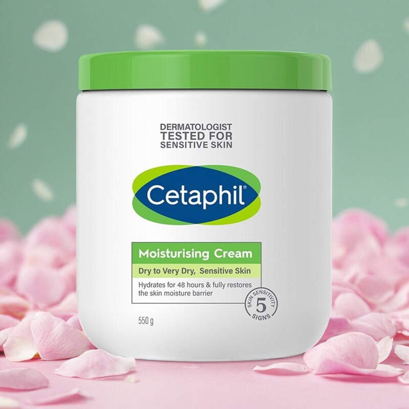 cetaphil丝塔芙舒润保湿霜 大白罐润肤550g