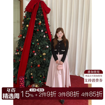 徐达布大尺码法式长裙女