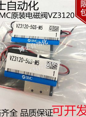 日本SMC原装进口电磁控制阀VZ3120-5GS-M5气动阀先导阀电压DC24V