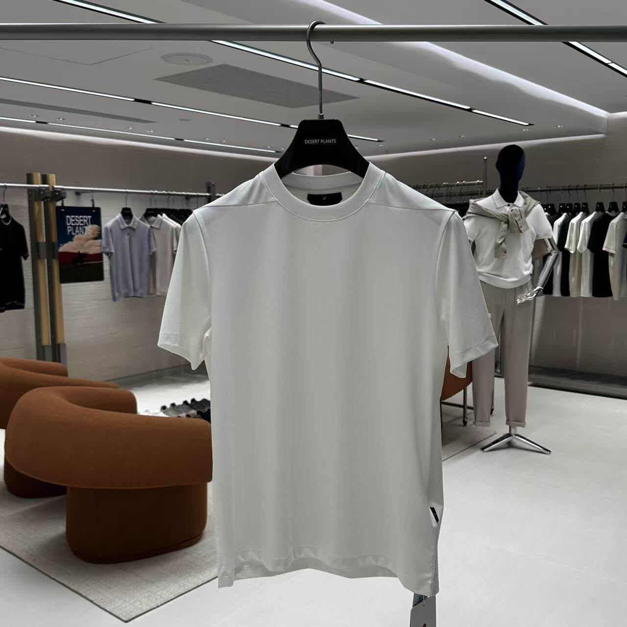 2026春季新款潮牌男装男士短袖t恤简约上衣打底衫简约半袖潮1010