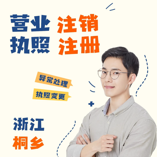 浙江桐乡执照注销公司注册电商营业执照个体工商户执照办理执照