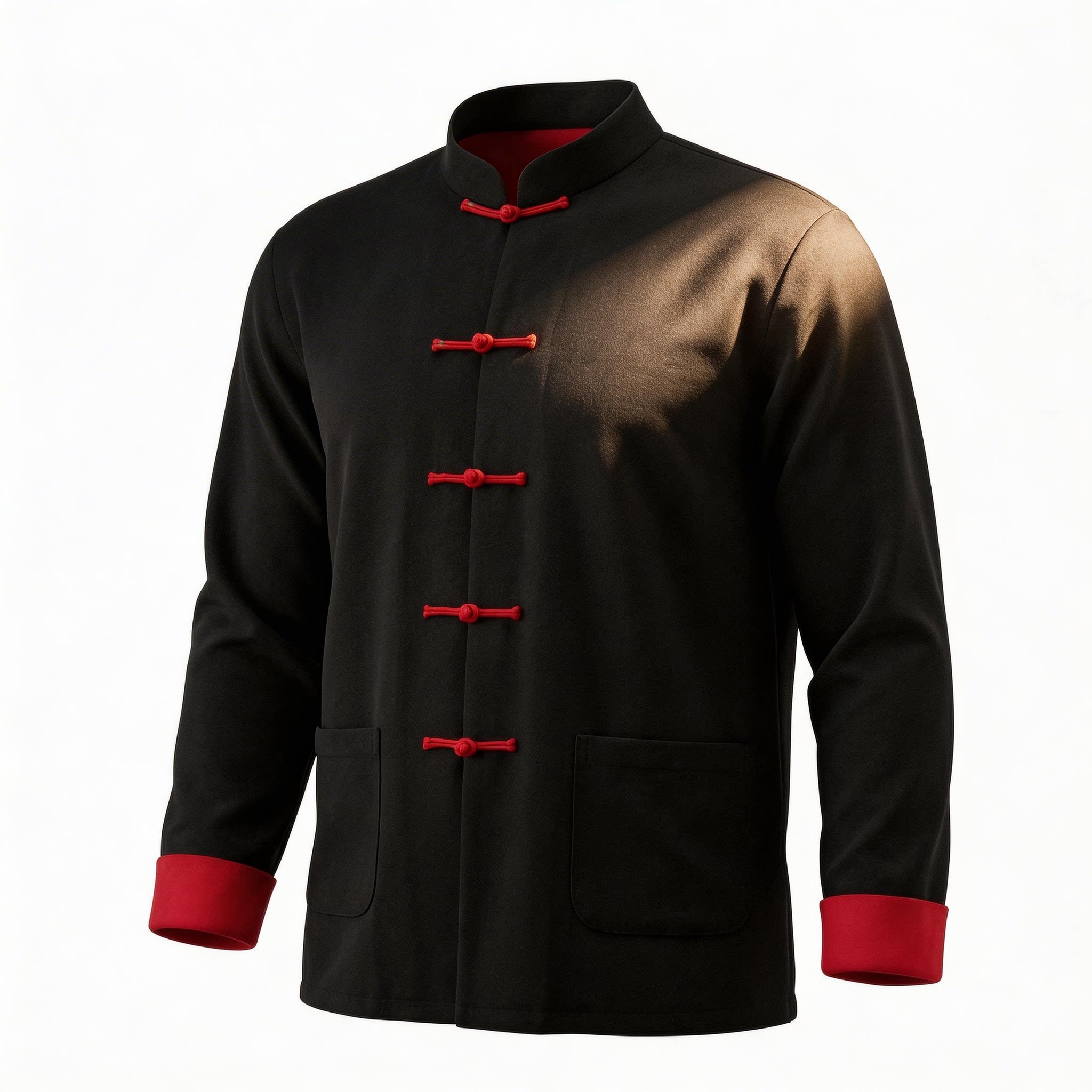 中国风男唐装长袖外套上衣中式春秋棉麻中老年青年男装居士服冬季