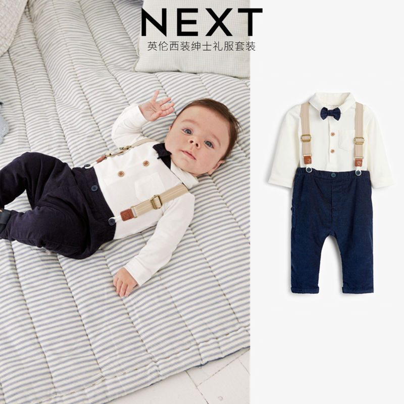 英国next秋冬款宝宝生日周岁礼服