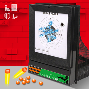 射击靶子可回收靶子成人室内练习靶盒收纳网水弹靶子训练靶纸靶箱