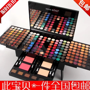 新品爆款MISS ROSE学生大地色彩妆盘腮红珠光哑光钢琴眼影盘平价