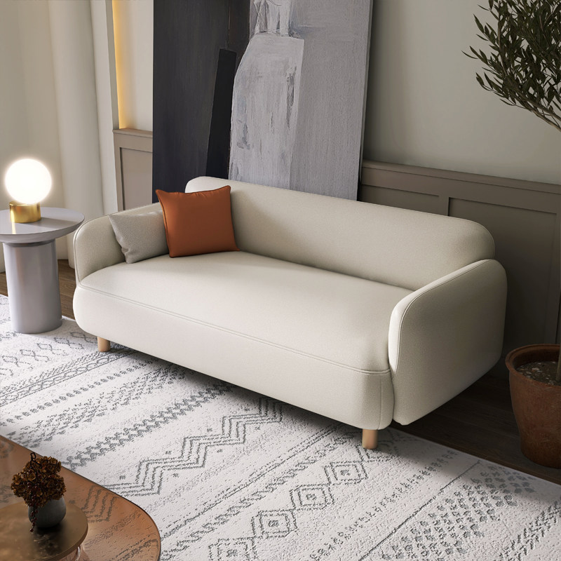 |丹麦设计|日式免洗科技布沙发小户型双人公寓侘寂风北欧布艺沙发,住宅家具,布艺沙发,淘宝优惠券,粉丝福利购,淘宝优惠卷