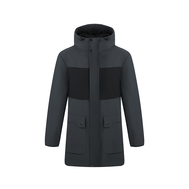 361雨屏科技中长款羽绒服男