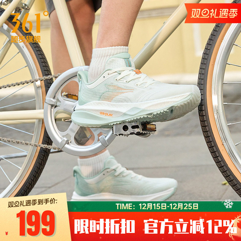 361赤焰4运动鞋男鞋2025冬季网面减震慢跑鞋情侣通勤鞋轻便跑鞋女