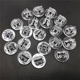 拼豆夹底座固定透明亚克力底座立牌夹2mm固定夹展示架立式拼豆diy