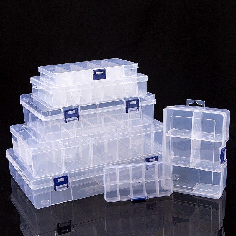 多格零件盒电子元件透明塑料收纳