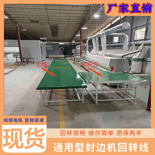 封边机回转线木工板材流水线
