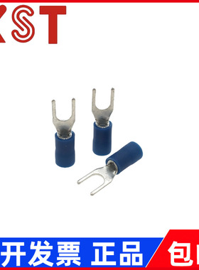 台湾KST SVS2-3.7/5/6 SV2-3.2/SVL2-4/SVLL2/SVM2叉形绝缘端子蓝