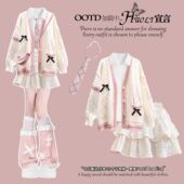 秋季 流行风格 清冷富家千金约会穿搭气质连衣裙女2025miu系蛋糕裙