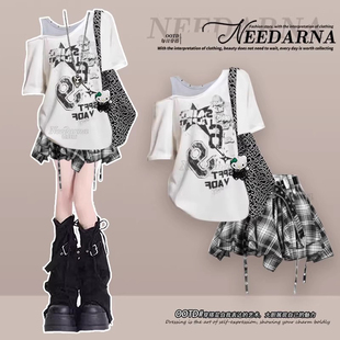 韩系辣妹穿搭初夏独特漂亮小裙子2026巨好看小众不撞款黑色连衣裙