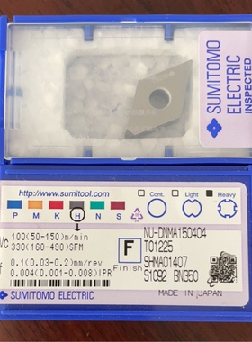 日本住友 CBN刀片 NU- DNMA150404 BN350 拍前询价