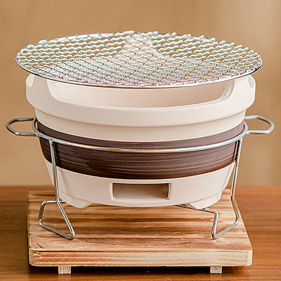 围炉煮茶碳炉烧烤炉家用室内户外烤火炉子炭炉木炭泥炉老式打边炉