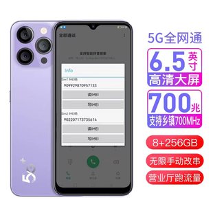 一键改串码 真5G定制手机支持700兆营业厅激活匹配跑流量