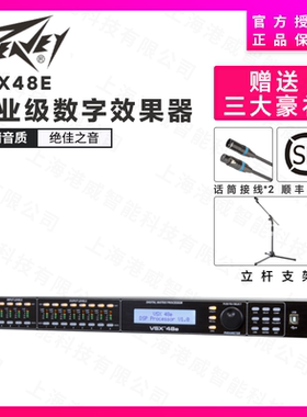 Peavey美国百威VSX48E音频处理器专业前级舞台数字效果器 VSX48E