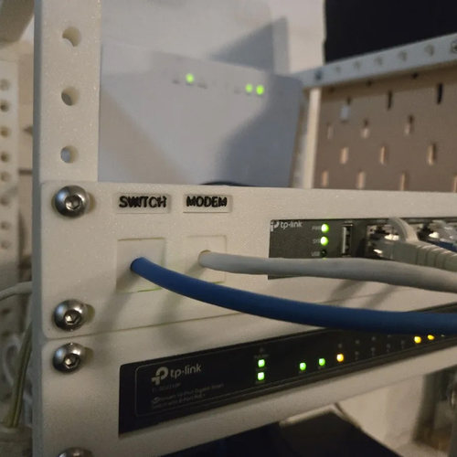 适用TP-Link ER605 10英寸机架安装支架10inch rack定制