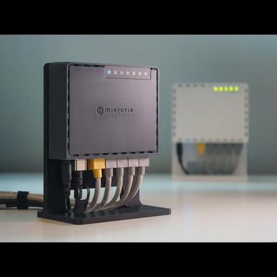 MikroTik hEX系列Refresh/S/2025/hAP ac lite路由器桌面支架定制