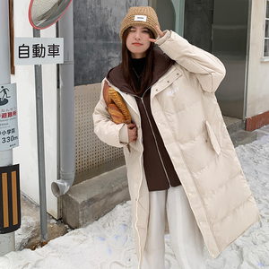 现货！假两件90标绒羽绒服 M109-短P275控418长P300控448图片