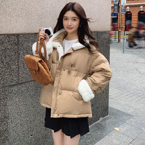 001【图】新品现货！兔毛拼接90绒羽绒服M112-P235控358图片