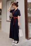 档口现货！2022夏季新款拼色百搭垂感阔腿连体裤801-P105控158，女装休闲裤，依依服饰